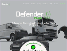 Tablet Screenshot of defender-plus.com